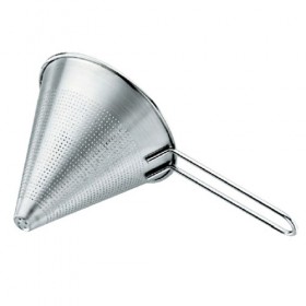 7.9 in / 20 cm stainless steel chinese strainer without stand - wire handle