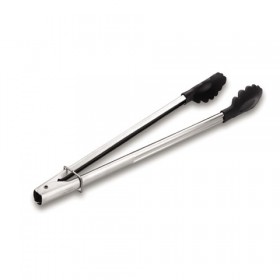 9.4 in / 24 cm jumbo utility tong in stainless steel and nylon