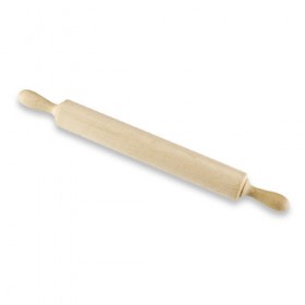 Beechwood rolling pin 2 x 11.8 in / 5 x 30 cm
