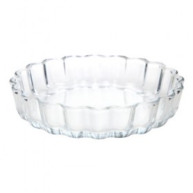 Set of 4 mini pie pans 12.8 x 2.9 cm / 4.7 x 0.8"