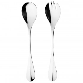 Salad serving set - 18/10 stainless steel mirror finishing