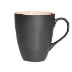 Cup black and rose 15oz / 45cl - Set of 6
