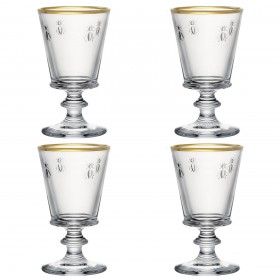 Verre à vin 24cl - Lot de 6 - Abeille - La Rochère