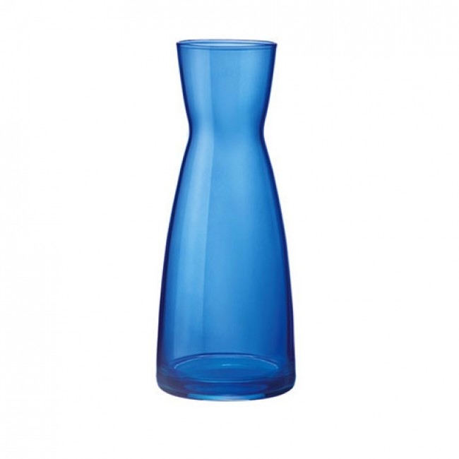 Deep blue glass carafe 16 oz / 50 cl - Ypsilon - Bormioli Rocco