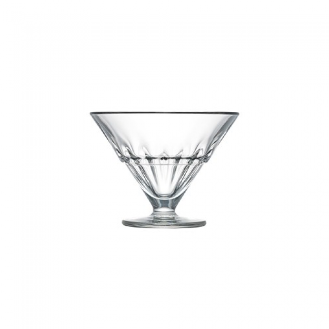 Transparent glass ice cream cup 11,8oz / 35cl - Excelsior - La Rochre