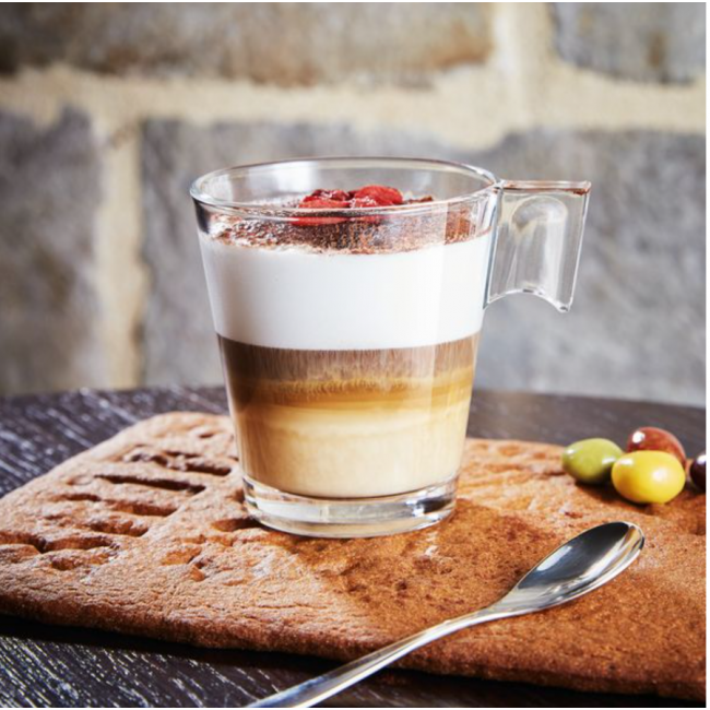 Transparent heat-tempered glass coffee cup 7.4oz / 22cl - Aroma - Arcoroc