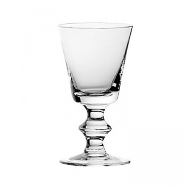 White Wine glass 4oz / 12cl mouth blown cristalline - Set of 6 - Antoine -  La Rochre