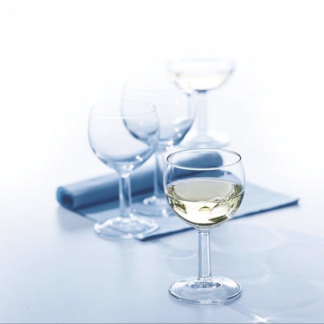 Balloon-shaped transparent stem wine glass 7oz / 19cl - Luminarc