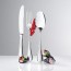 Table spoon - 3mm thick 18/10 stainless steel - Sold by 6  - Anser - Eternum