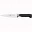 Slicing knife 16cm/6.3" - black handle - Four Star - Zwilling