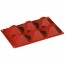 Flexible silicone mold - 6 pyramids - Flexipad - Paderno