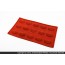 Moule flexible en silicone - 15 madeleines - Flexipad - Paderno