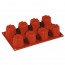 Flexible silicone mold - 8 canelés - Flexipad - Paderno