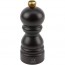 Black chocolate salt mill 12cm/4.7" - beech wood - Paris Classic - Peugeot