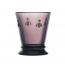 Aubergine Bee water goblet 8.8oz / 26cl - Set of 6  - La Rochère 