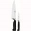 Set of 2 kitchen knives - black handle - Four Star - Zwilling