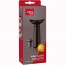 Black steel vacuum pump set + 1 bottle stopper - Vacu Vin