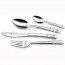 24 pieces cutlery set 13/0 and 18/0 stainless steel - with patterns - Lisa - Albert de Thiers