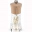 Acrylic & beechwood wet salt mill 14cm/5.5" - Oléron - Peugeot