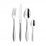Dessert knife cast in one piece - inox 18/0 3mm thick - Set of 6 - Ariane Amefa