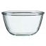 Mini stackable tempered glass salad bowl 4,5cl / 6cm  - Cocoon - Arcoroc