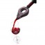 Translucent black wine aerator - Vacu Vin