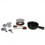 Fondue set black ceramic 33,8oz/1L - Life - Boska