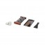 Cheese raclette grill with wooden support - black - Pro - Boska