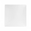 Porcelain white flat square dessert plate 8" / 20cm - Purity - Chef & Sommelier