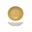 Sandstone round deep plate 8" / 21cm beige and yellow - Set of 6 - Turbolino - Cosy & Trendy