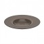 Sandstone gourmet round hollow plate dark grey - Bahia - Guy Degrenne