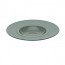 Sandstone gourmet round hollow plate green - singly sold - Bahia - Guy Degrenne