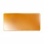 Porcelain caramel rectangular plate 10.6 x 5" / 27.5 x 13cm - Purity - Chef & Sommelier
