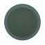 Sandstone round plate 6" / 14cm dark grey - singly sold - Bahia - Guy Degrenne