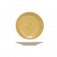 Sandstone round flat plate beige and yellow 9" / 22cm - Set of 6 - Turbolino - Cosy & Trendy