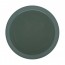 Sandstone round flat plate 9" / 23cm green clay - Bahia - Guy Degrenne