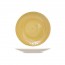Sandstone round flat plate beige and yellow 11" / 27cm - Set of 6 - Turbolino - Cosy & Trendy