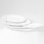 Round flat porcelain plate 9" / 22cm white - Valencay - Pillivuyt