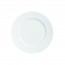 Porcelain round flat plate 10" / 25.5cm white - Olea - Chef & Sommelier
