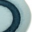 Round ceramic dinner plate 8.7" / 22,5cm blue Matera