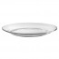 Round flat transparent plate 9" / 23.5cm - Set of 6 - Lys - Duralex