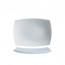 Arcopal white rectangular plate 14 x 10" / 35 x 26cm - Delice - Arcoroc