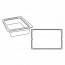 Stainless steel gastronorm container 53 x 32.5 x 6 cm / 21x13x2" - AZ Boutique