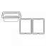 Stainless steel gastronorm container 32.5 x 26.5 x 10 cm / 13x10x4" - AZ Boutique