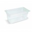 Polypropylene gastronorm container GN 1/3 17.6x 32.5 x 15cm/6.6" x 12.6" x 6" - Lacor