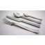 Set of 6 dessert knives - 3mm thick 18/10 stainless steel - Ato Martelé - Couzon