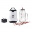 Personal electric blender - Mason jar + 4 straws - 350w - Mix & Go - Lacor