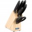 Set of one block, 5 knives and 1 pair of scissors for kitchen - gift box - Niza - Arcos