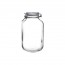 Round clear canning jar 4 L - Fido - Bormioli Rocco