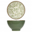 Green round breakfast bowl 5.5 x 3.1" / 14.2 x 8.2cm - Anis Green - Cosy & Trendy